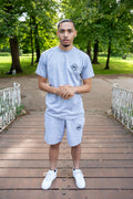 Grey T-Shirt & Shorts Set – 2 Piece Essentials