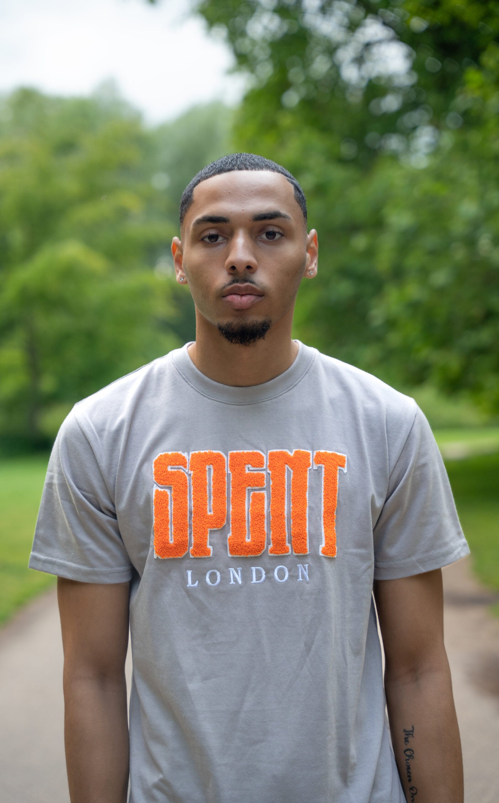 Chenille Embroidered T-Shist & Shorts Set