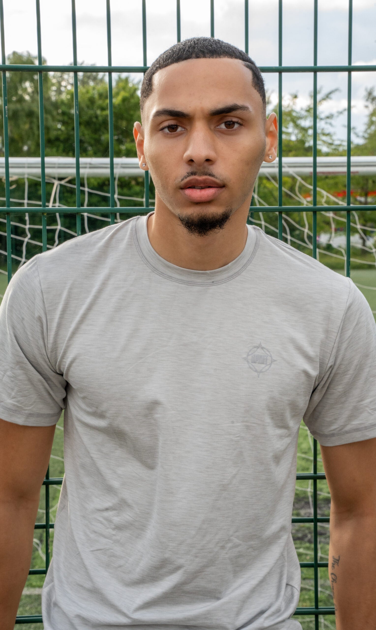 Men’s Grey Logo T-Shirt