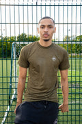 Olive Cotton Jersey T-Shirt