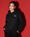 Black Tennis Hoodie