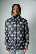 Premium Men’s Black Sublimation Jacket