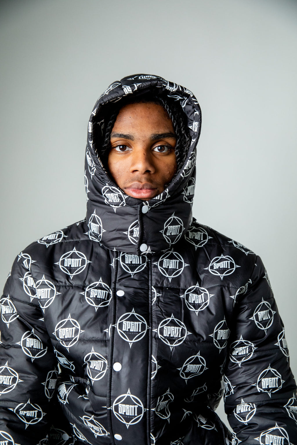 Premium Men’s Black Sublimation Jacket
