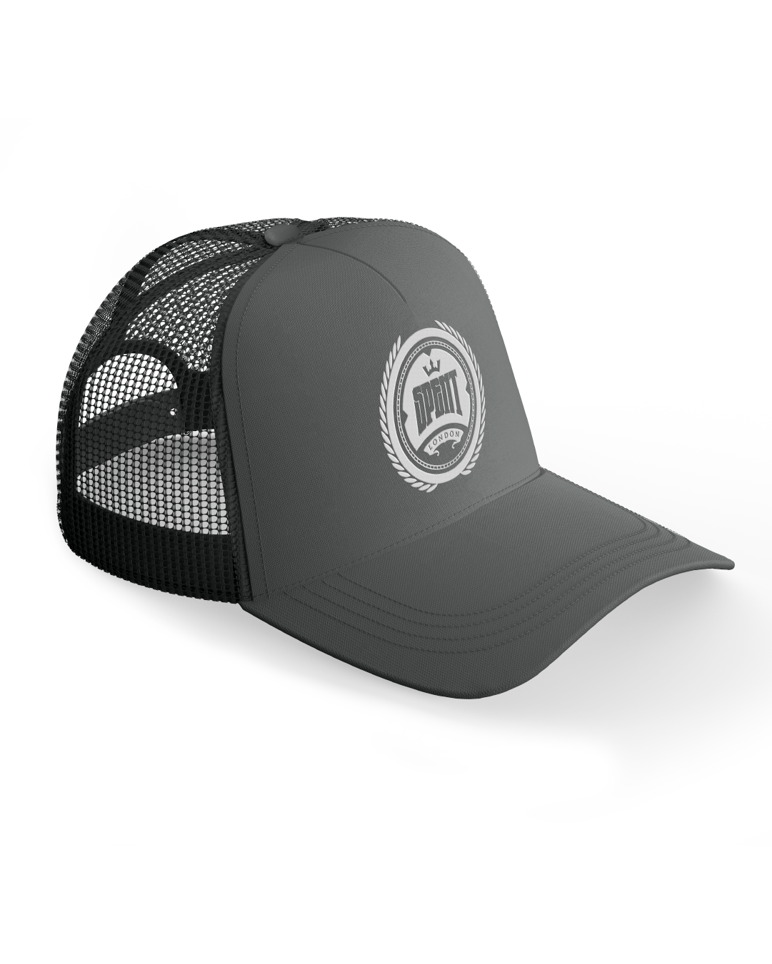 Embroidered Logo Trucker Cap