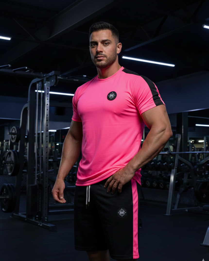 Trendy Gym Set Stretch Dry Fit