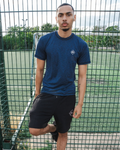 Navy Blue Cotton Jersey T-Shirt