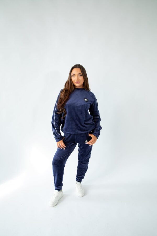 6F0A7430-min-scaled-1 Stylish Blue Velour Track Top |1-Piece