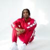 Red Zipped Sublimation Tracksuit | Bold 2-Piece