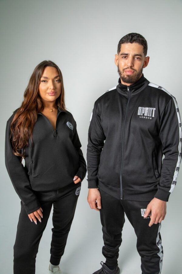 Comfort Women Scuba 1P Half zipped Track Top