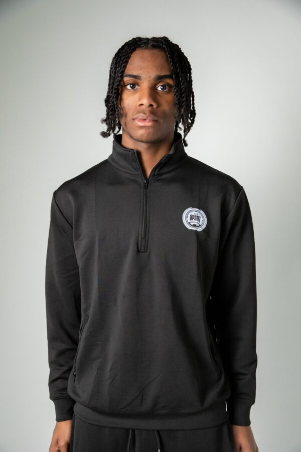 Men Soft Half Zipped 1P Track Top
