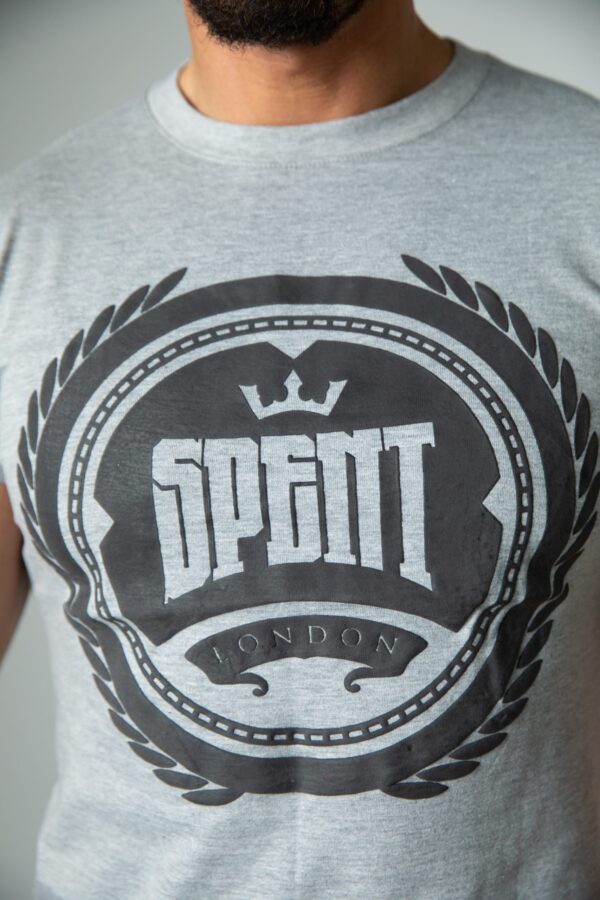 6F0A7818-scaled-1 Men’s Grey T-Shirt – Strong Essential 1P