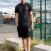 Black Sublimation T-Shirt & Shorts Set – 2 Bold Pieces
