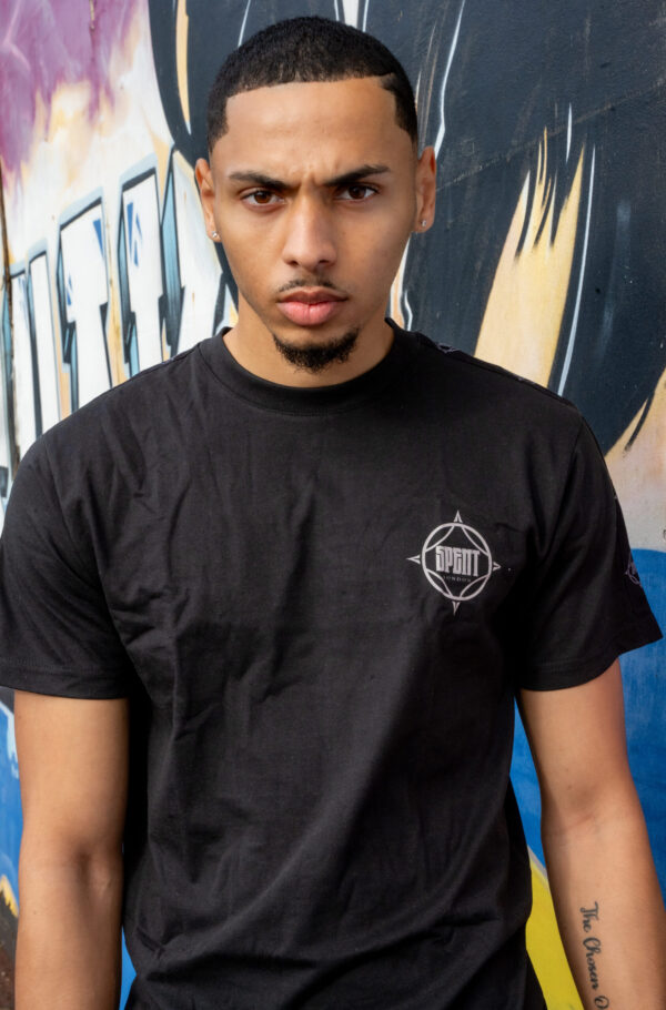 Black Sublimation T-Shirt & Shorts Set – 2 Bold Pieces