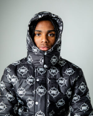 Premium Men’s Black Sublimation Jacket