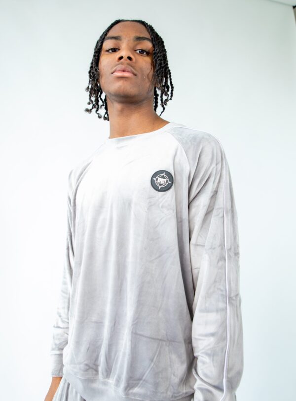 jumper-2-min-scaled-1 Grey Velour Track Top – 1 Powerful Piece
