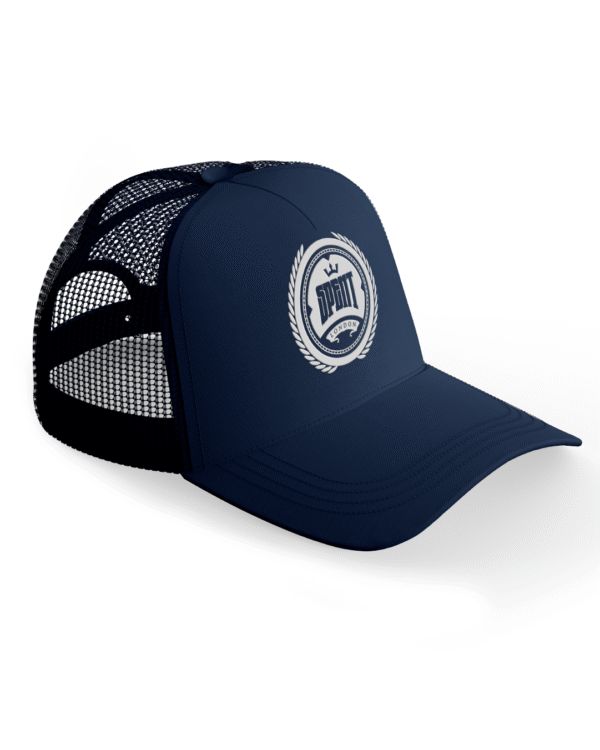 CAPS-04 Embroidered Logo Trucker Cap – 1 Iconic Essential