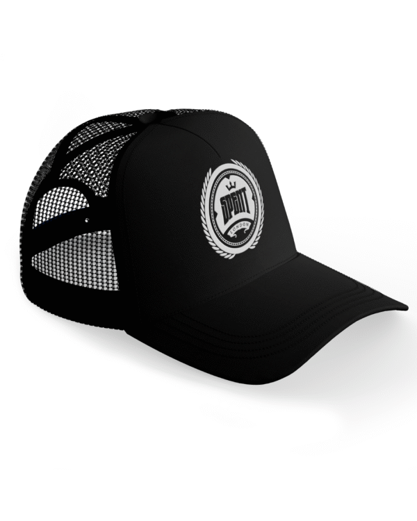 Caps 2-01 Embroidered Logo Trucker Cap – 1 Iconic Essential
