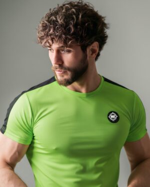 green Trendy Gym Set Stretch Dry Fit -1P