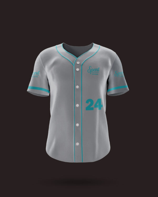 Iconic Baseball Grey Jersey 1P