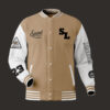 Soft Wool Varsity Bomber Jacket 1P