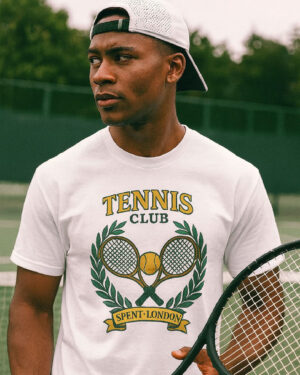 Perfect Pitch Tennis White T shirt SL1